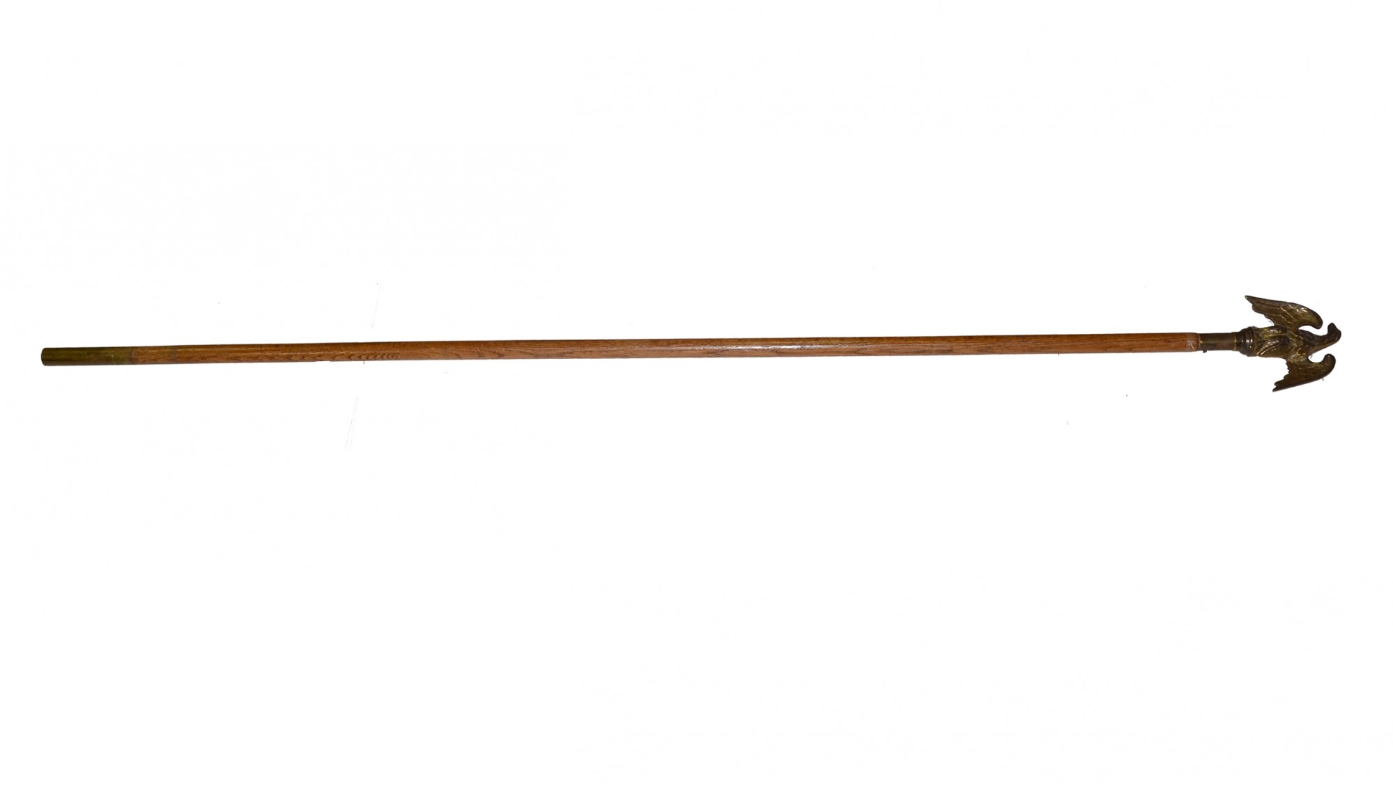 UPPER FLAG POLE SECTION ATTRIBUTED TO A ‘BLACK GAR POST IN PITTSBURGH’