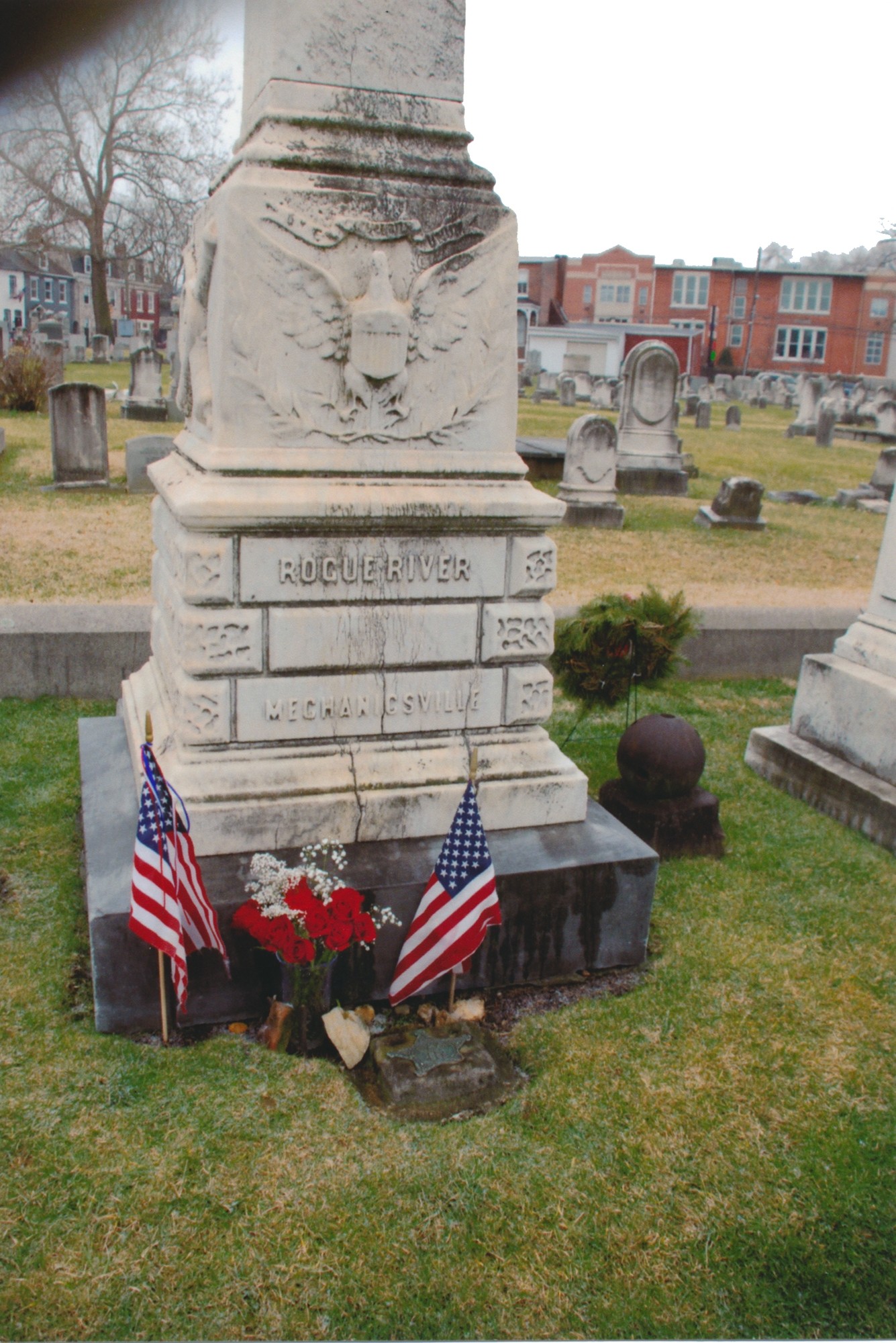 THEFT FROM GRAVESITE OF GEN. JOHN REYNOLDS