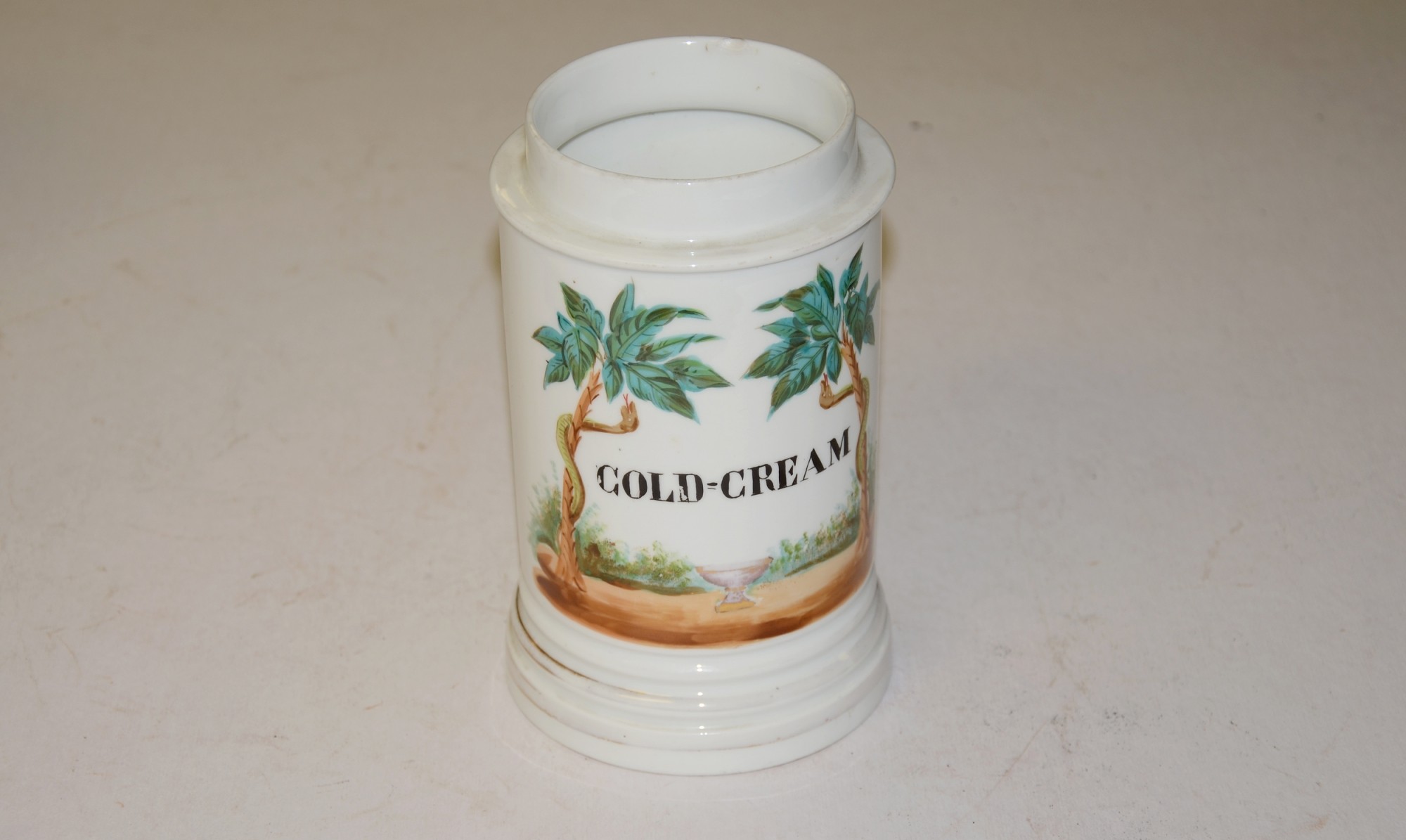 DELFT DRUG JAR, CIRCA 1870