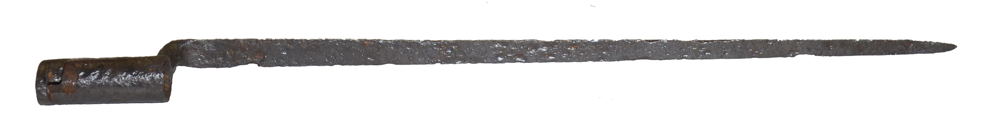 RARE CONFEDERATE “THREE SQUARE” SOCKET BAYONET