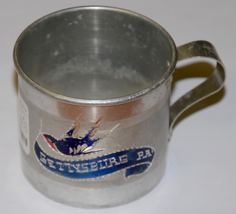 GETTYSBURG ALUMINUM CUP SOUVENIR