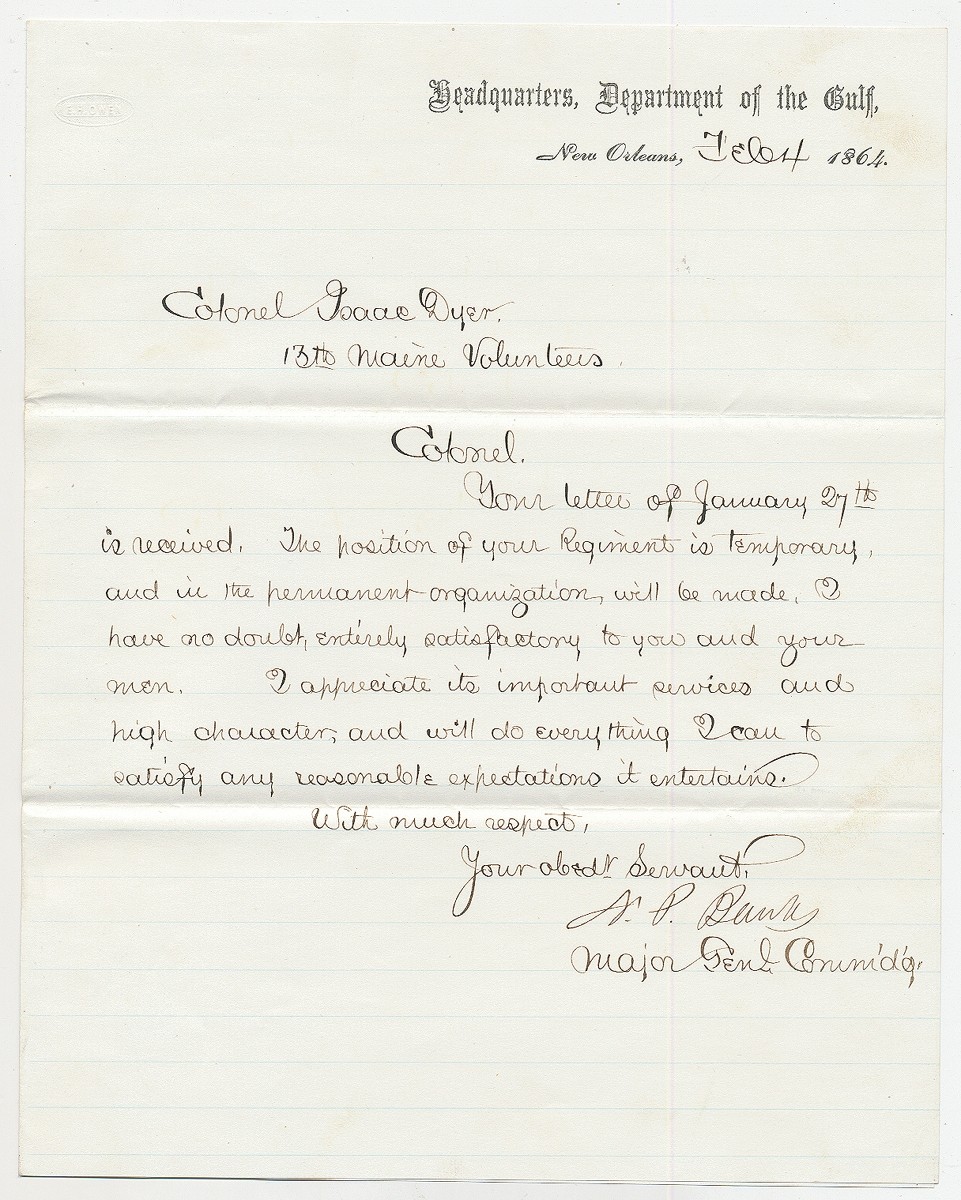 LS, MAJOR GENERAL NATHANIEL P. BANKS, U.S.A.