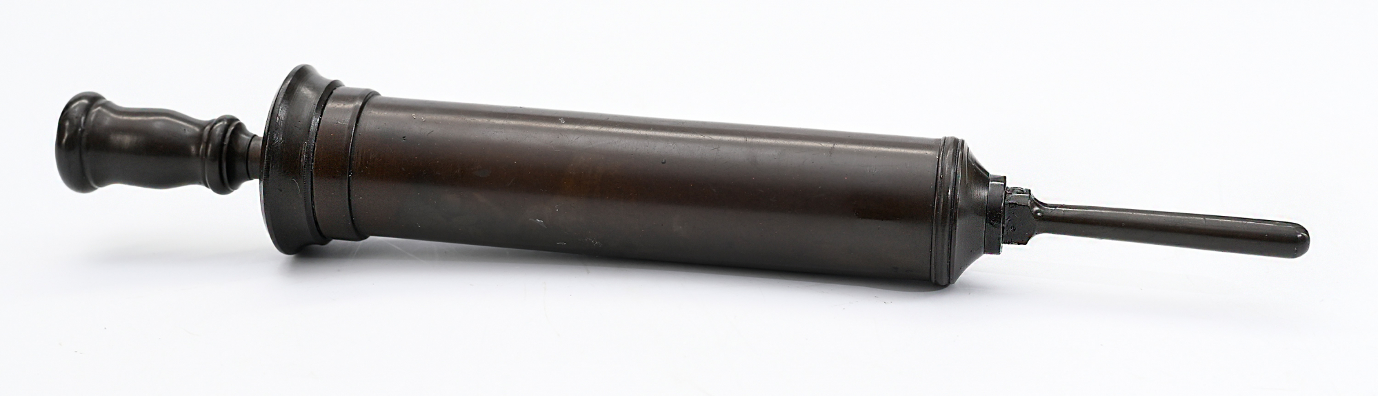 LARGE CIVIL WAR HARD RUBBER SYRINGE