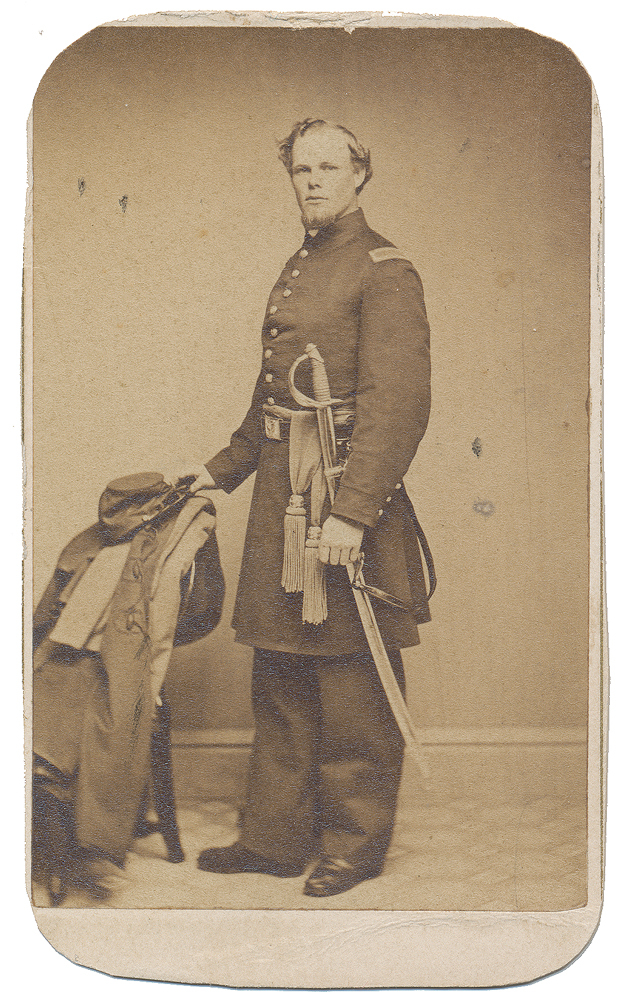 FULL STANDING VIEW OF UNIDENTIFIED RHODE ISLAND LIEUTENANT 