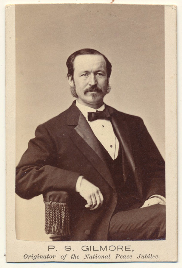 CDV OF PATRICK S. GILMORE, WROTE 