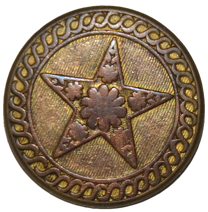 MAINE MILITIA BUTTON (ME4)