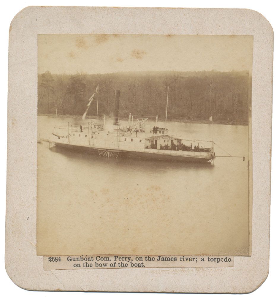 SMALL ALBUMEN OF UNION GUNBOAT 