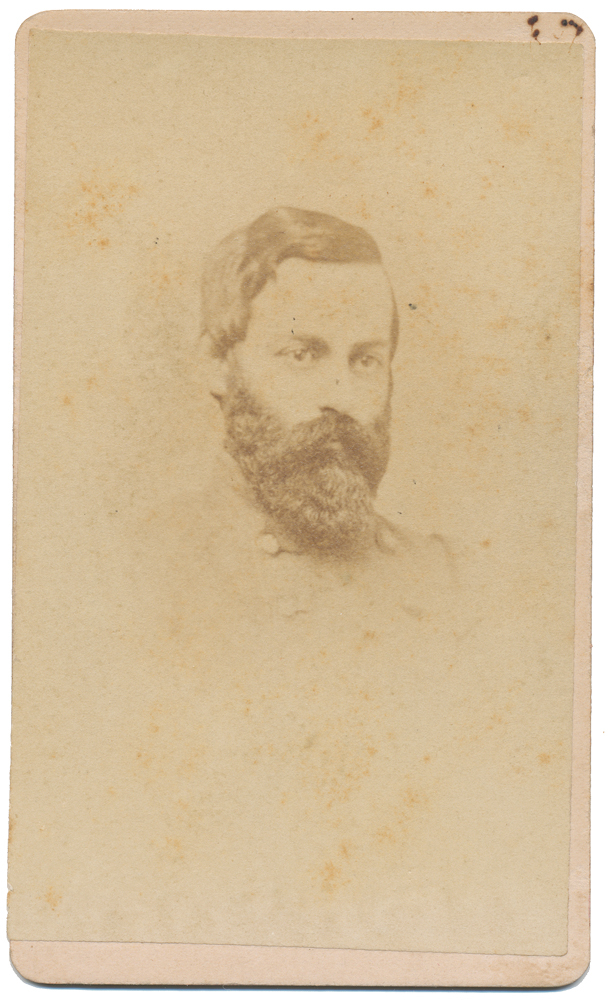 CDV OF UNIDENTIFIED CONFEDERATE OFFICER