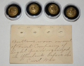 SELECTION OF DETROIT LIGHT GUARD BUTTONS