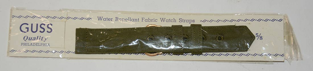 US WORLD WAR TWO/VIETNAM ERA WATCH BAND IN THE ORIGINAL WRAPPER