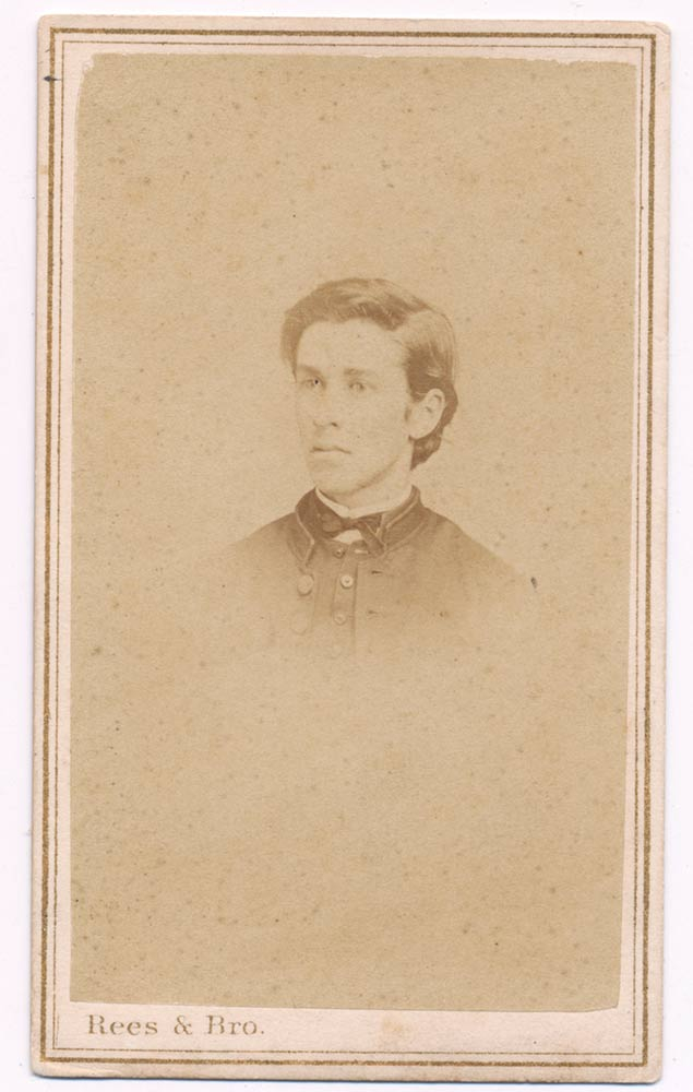 BUST VIEW OF UNIDENTIFIED CONFEDERATE BY REES OF RICHMOND