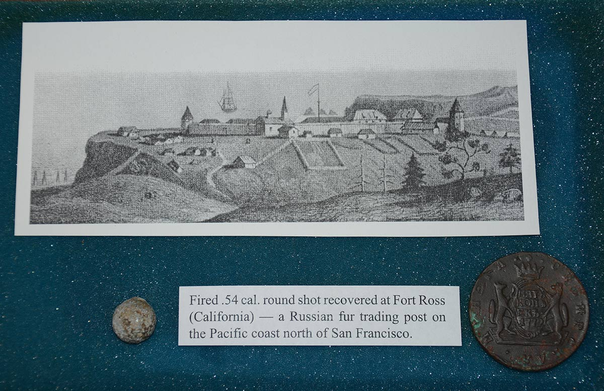 RUSSIAN FORT ROSS (CALIFORNIA) DISPLAY