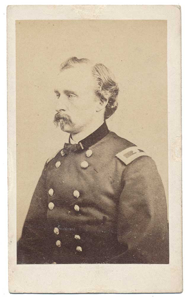 PHILADELPHIA PHOTOGRAPHIC COMPANY COPY OF BRADY FEBRUARY 1864 CDV OF CUSTER