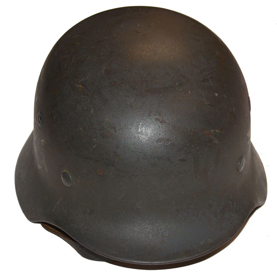 WORLD WAR TWO GERMAN DOUBLE DECAL MODEL 1940 LUFTWAFFE HELMET 