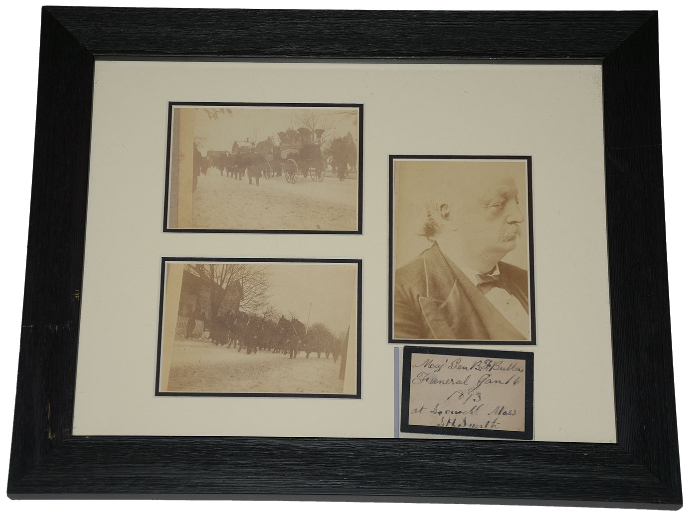 PHOTOS FROM GENERAL BEN BUTLER’S FUNERAL 1893