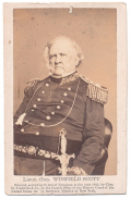 SEATED VIEW OF LIEUTENANT GENERAL WINFIELD SCOTT