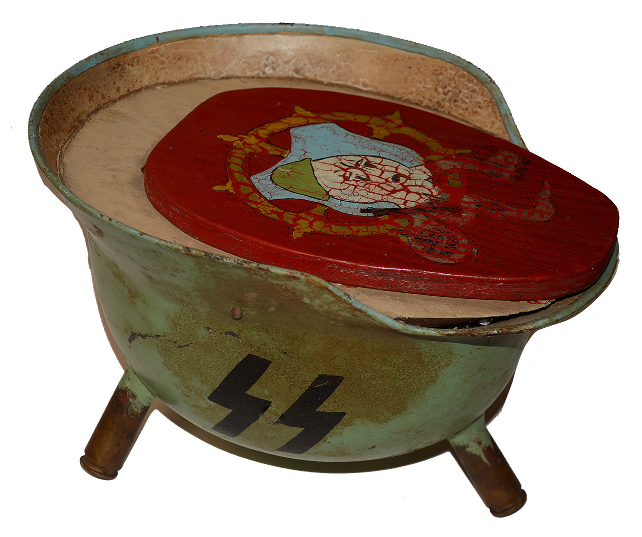 “ANTI-AXIS” WORLD WAR 2 CHILDS POTTY CHAIR