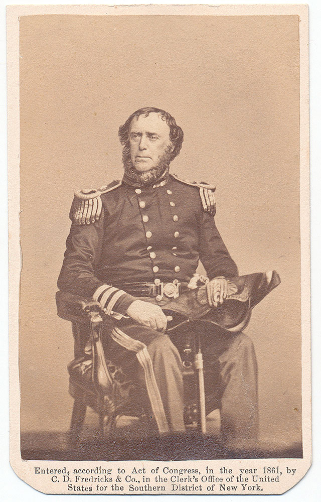 CDV OF ADMIRAL SAMUEL DUPONT