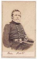 CDV OF ADMIRAL FOOTE IN UNIFORM