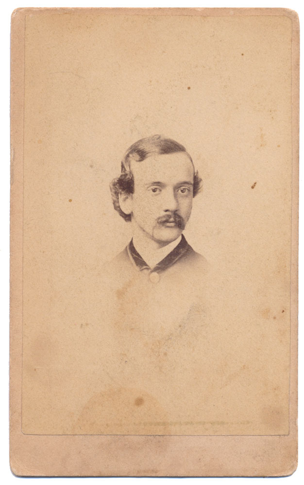 BUST VIEW OF LIEUTENANT HASWELL C. CLARK OF GENERAL BENJAMIN BUTLER’S STAFF
