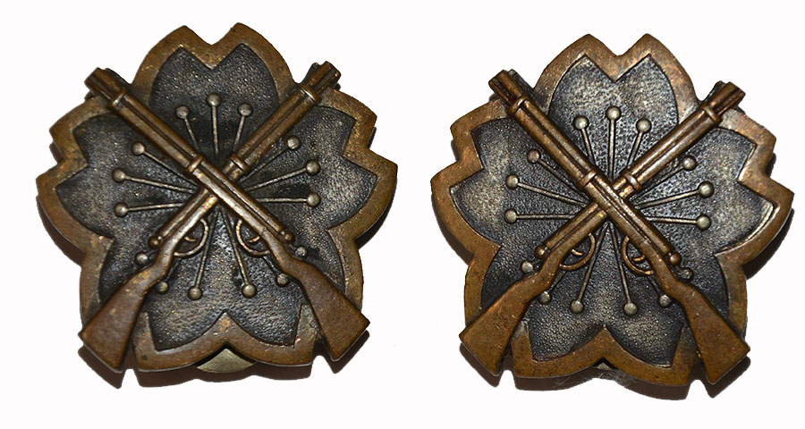 WWII JAPANESE MARKSMAN COMPETITION BADGE 2ND CLASS