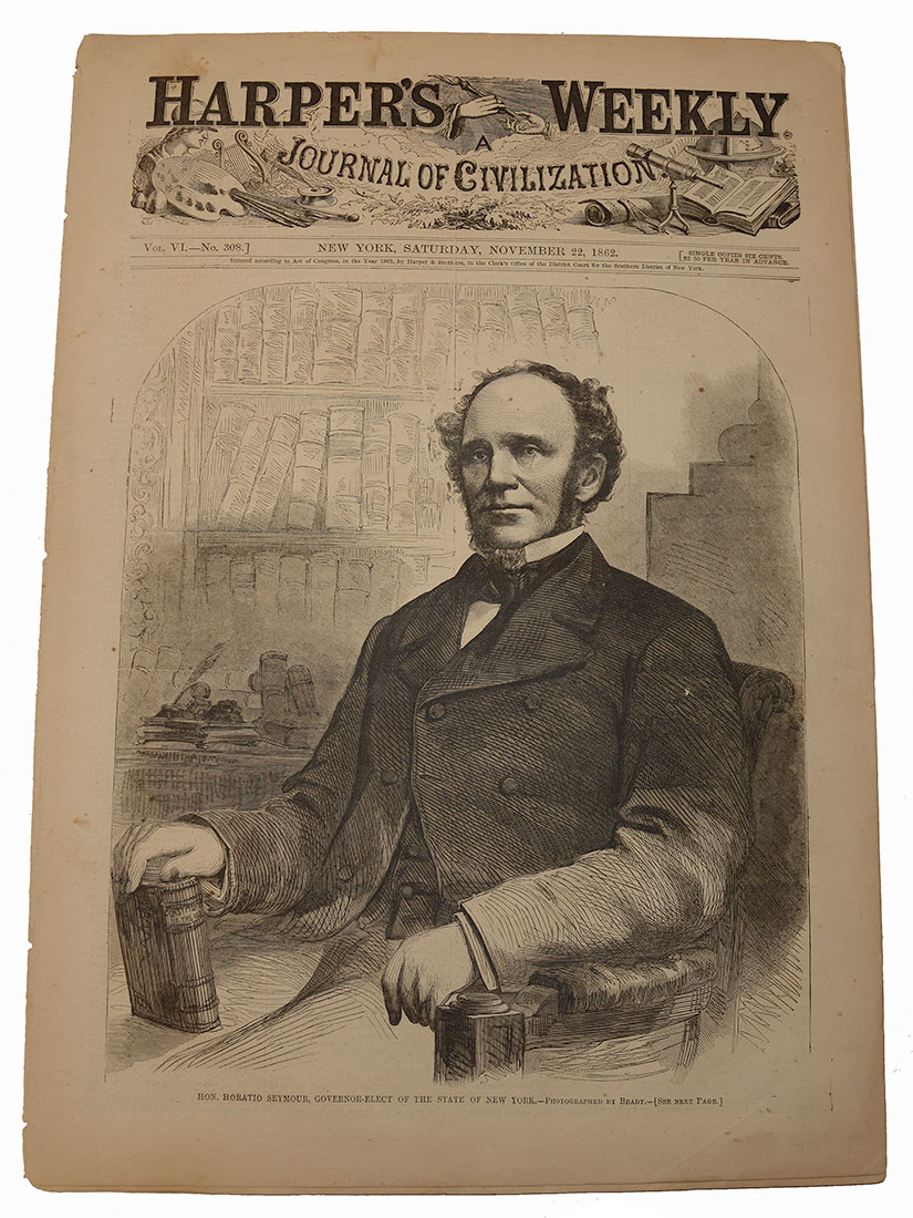 HARPER’S WEEKLY—NOVEMBER 22, 1862 [McClellan Relieved of Command!] 