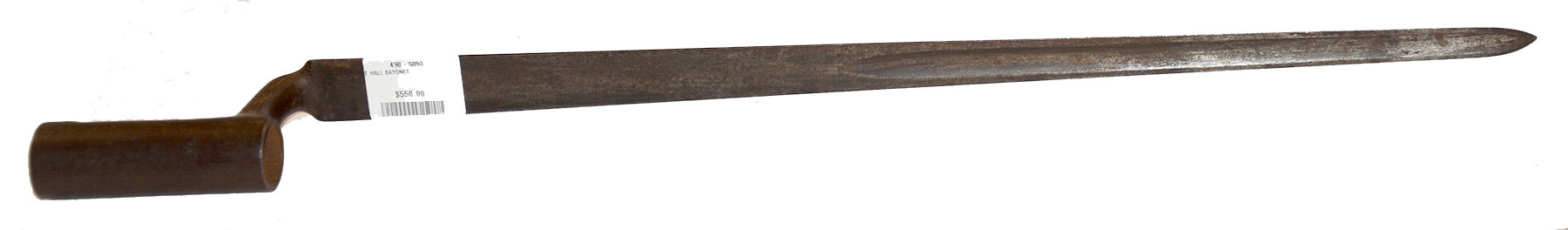 HARPERS FERRY M1819 SOCKET BAYONET FOR HALL RIFLE