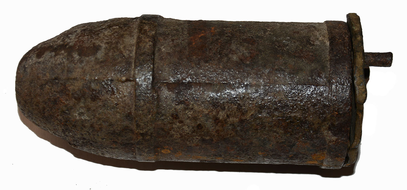 CONFEDERATE 3” MULLANE COMMON SHELL