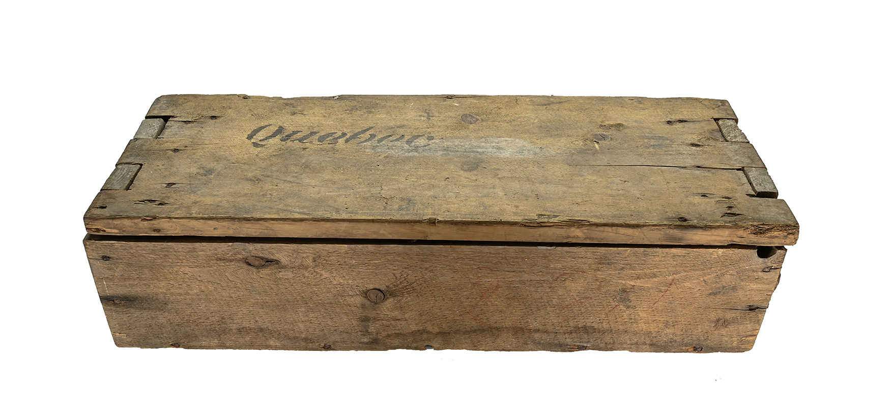 BRITISH ARTILLERY CRATE FOR 9-POUND SOLID SHOT