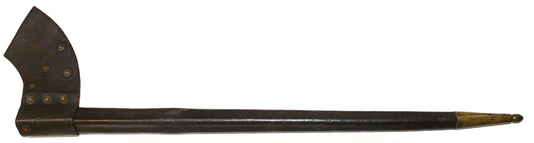 RARE LEATHER BAYONET SCABBARD FOR M1865 JOSLYN RIFLE 
