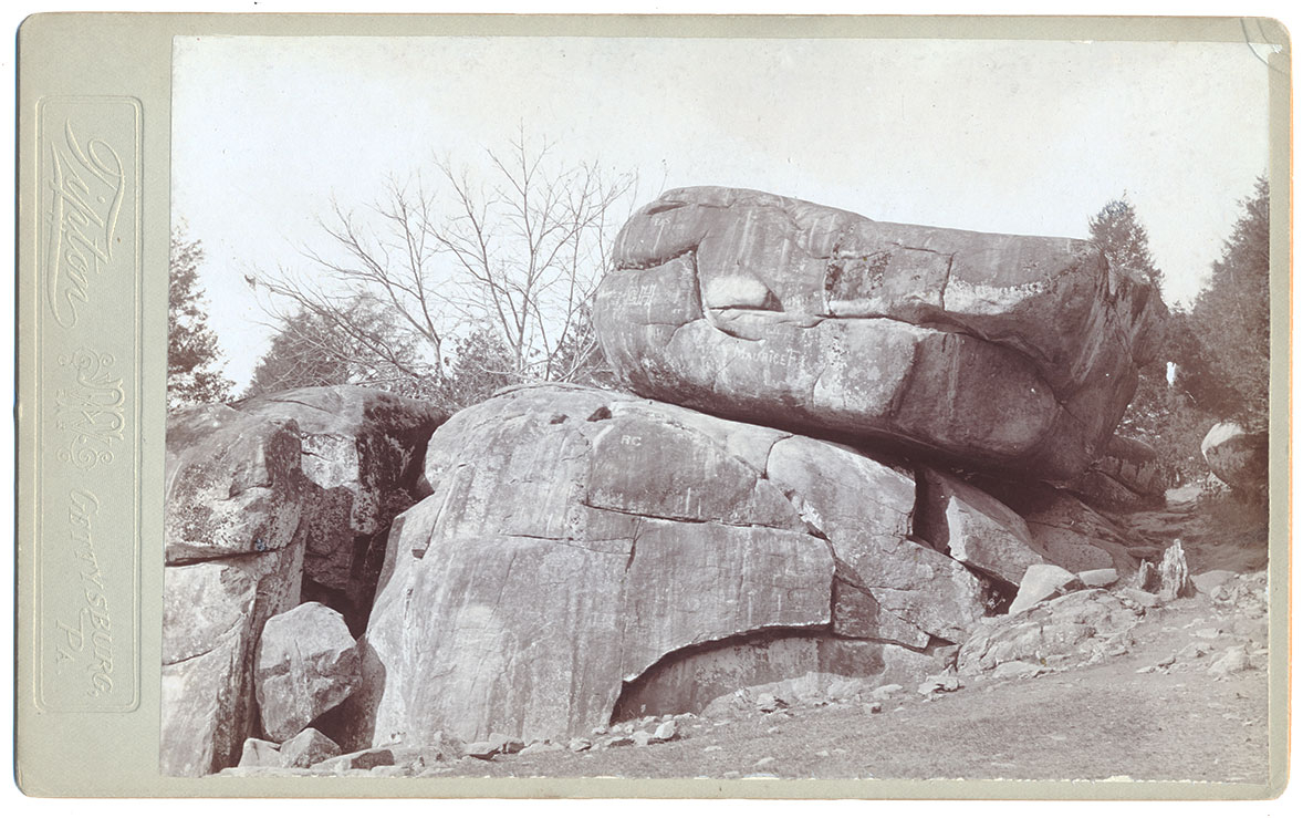 TIPTON CABINET CARD OF DEVIL’S DEN	