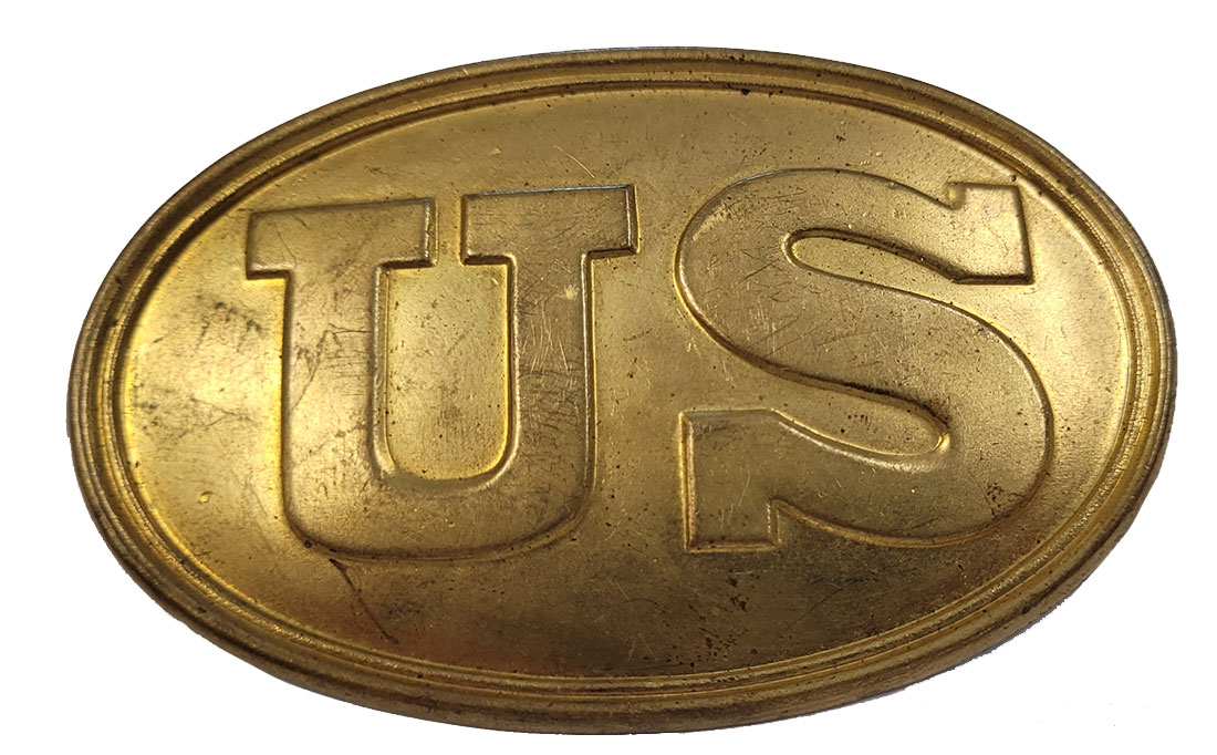NEAR MINT P1839 US CARTRIDGE BOX PLATE 