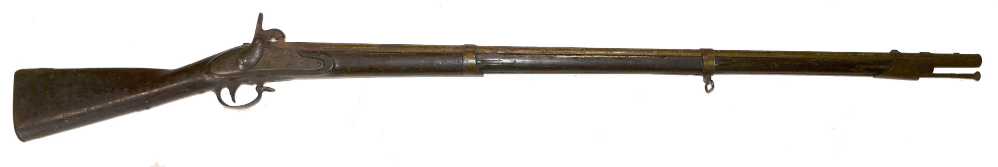 SPRINGFIELD 1838 DATED M1816 PERCUSSION CONVERSION MUSKET FROM THE YORK SPRINGS, PA., G.A.R. POST, WITH MILITARY RACK MARKINGS