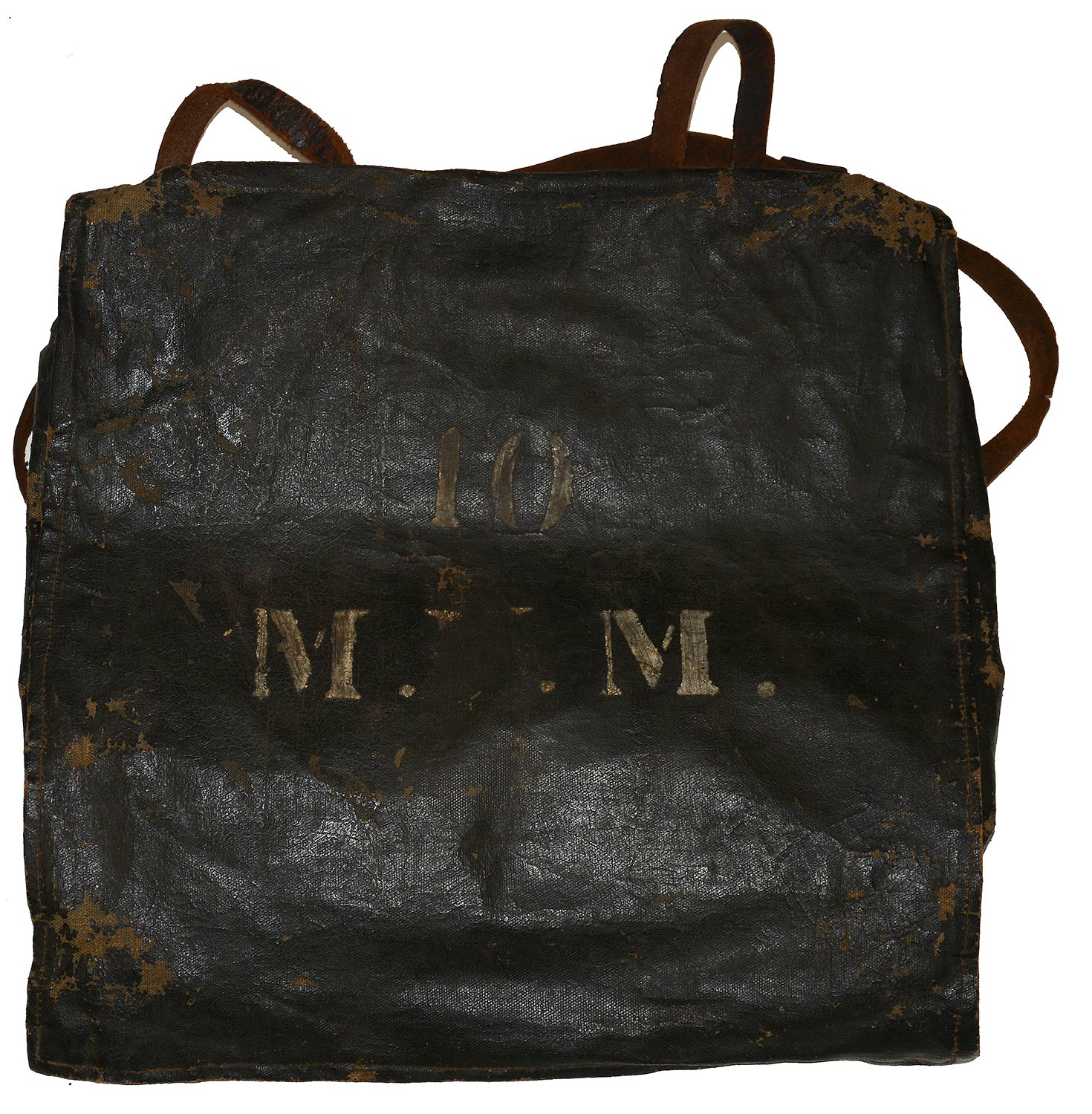 KNAPSACK IDENTIFIED TO THE 10TH MASSACHUSETTS OR MAINE VOLUNTEER MILITIA