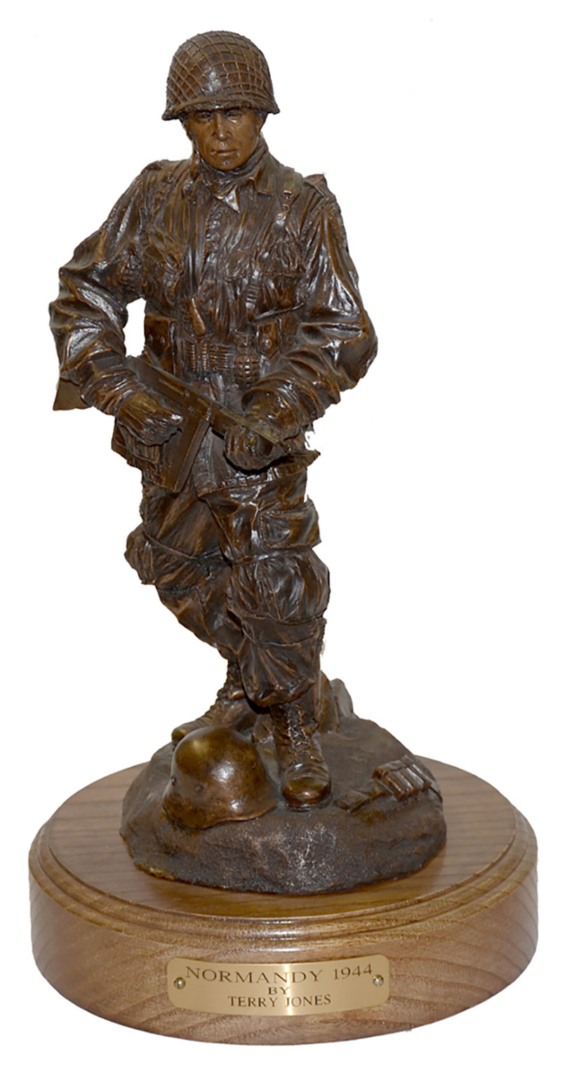 “NORMANDY 1944” SCULPTURE BY TERRY JONES