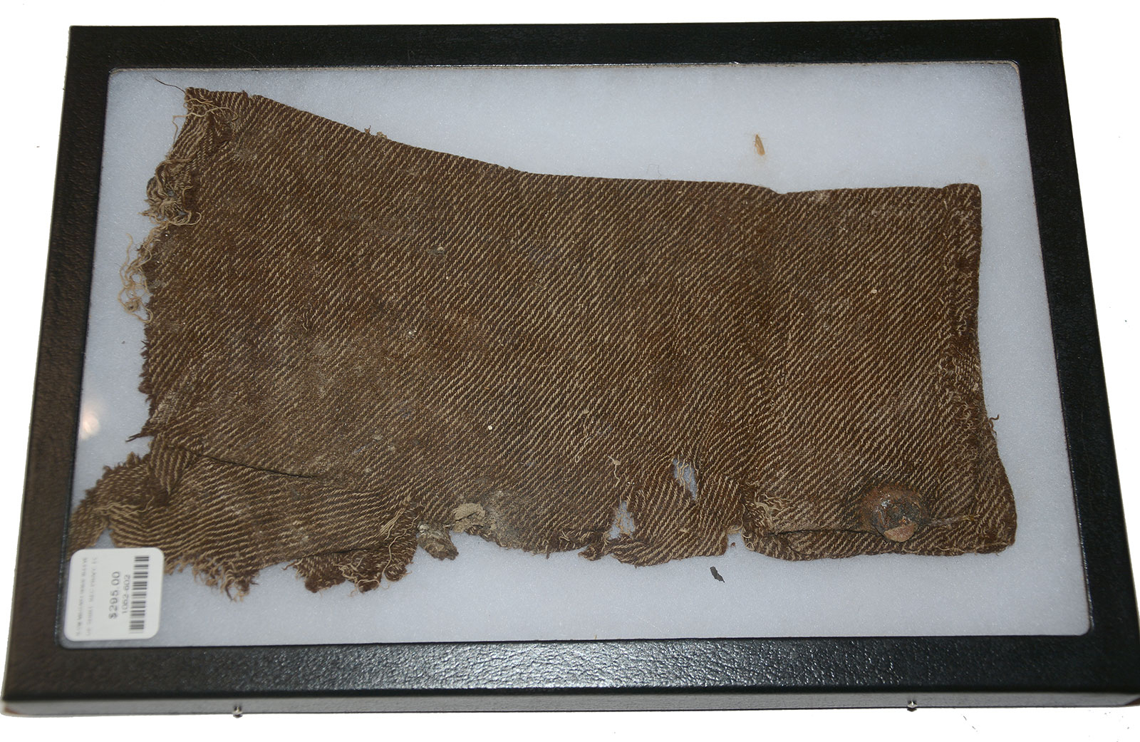 US ARMY SHIRT CUFF FROM FORT PEMBINA, NORTH DAKOTA