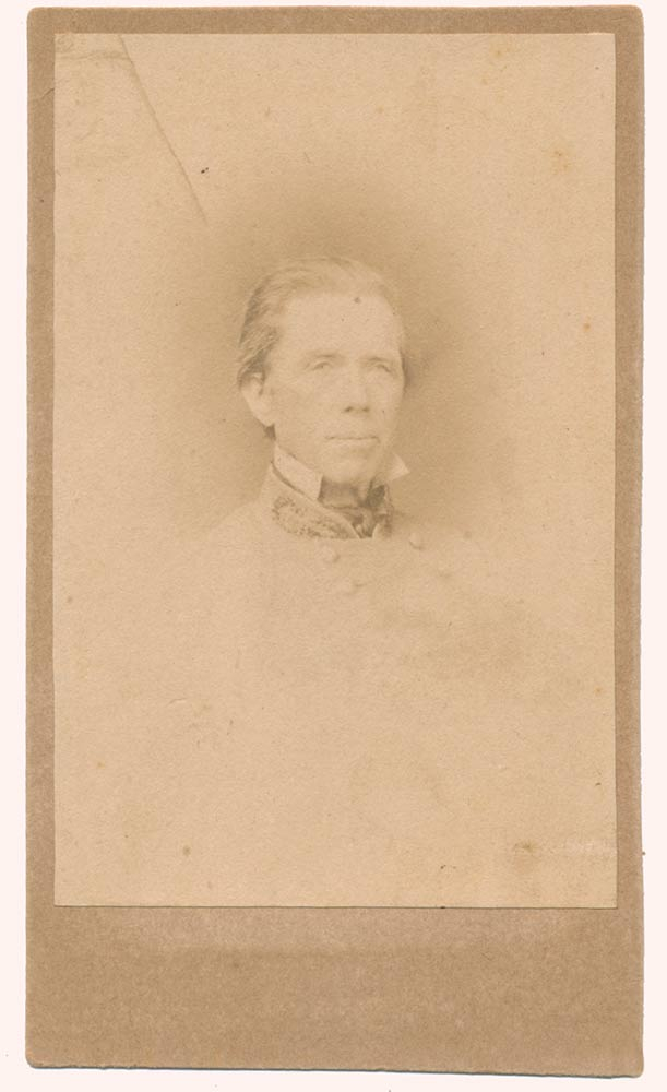CDV OF CONFEDERATE GENERAL “EXTRA BILLY” SMITH