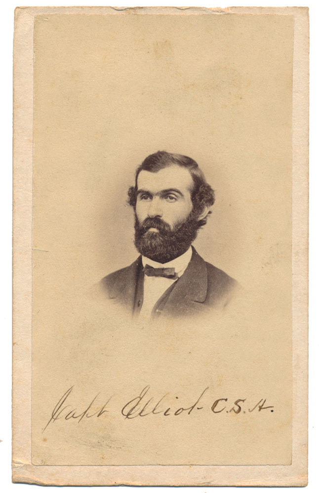 CDV OF CAPTAIN ELLIOT, C.S.A. 