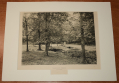 MATTED NY COMPANY PHOTOGRAVURE PRINT – SPANGLER’S SPRING, 1890