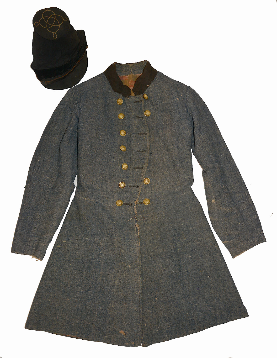 A BEYOND RARE CS ARKANSAS FROCK COAT AND 