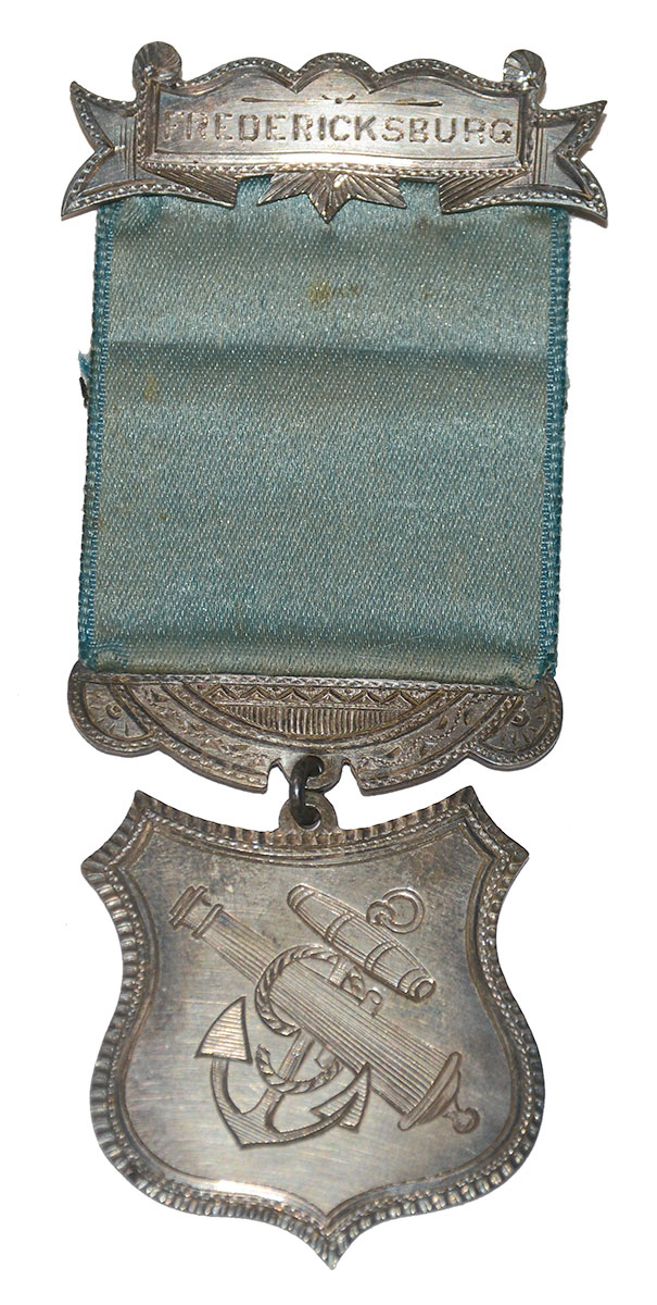 BEAUTIFUL 9TH ARMY CORPS RIBBON WITH 13TH N.H. IDENTIFICATION