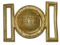 PHILADELPHIA FIRE ZOUAVES TWO-PIECE “P.F.Z.” BELT PLATE