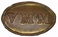 MAINE VOLUNTEER MILITIA CARTRIDGE BOX PLATE
