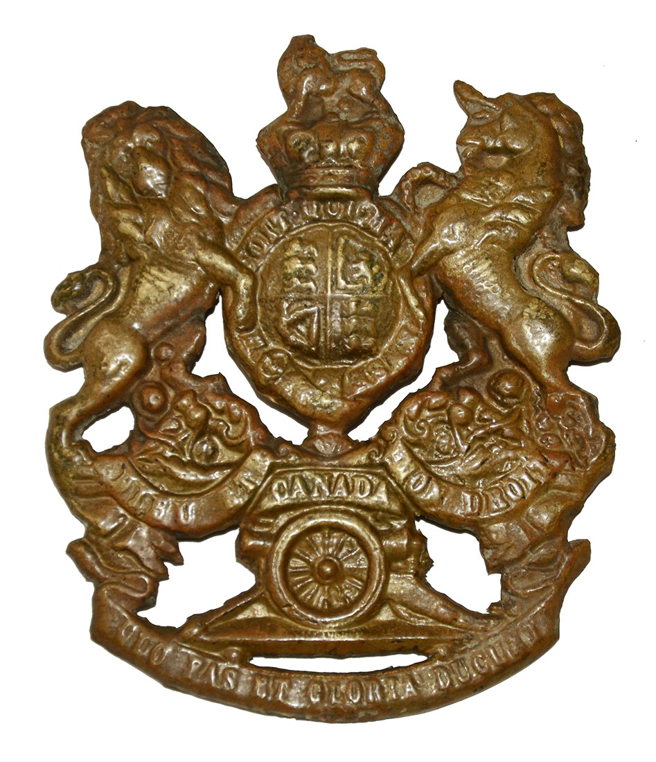 CANADIAN SABRETACHE PLATE