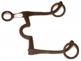 IRON US/CS HORSE BIT (BROKEN) FROM LEE’S HEADQUARTERS MUSEUM COLLECTION