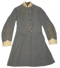 A RARE REGULATION IDENTIFIED CONFEDERATE CAVALRY OFFICER'S FROCK COAT AND SERVICE REVOLVER: WILLIAM P. BOHANNON, 5TH VIRGINIA CAVALRY