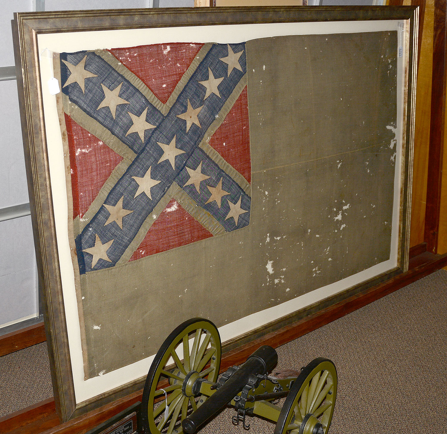 RARE CONFEDERATE SECOND NATIONAL / NAVAL ENSIGN 