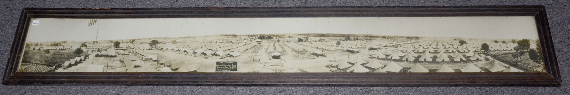 PANORAMIC PHOTOGRAPH OF THE 50TH ANNIVERSARY OF THE BATTLE OF GETTYSBURG