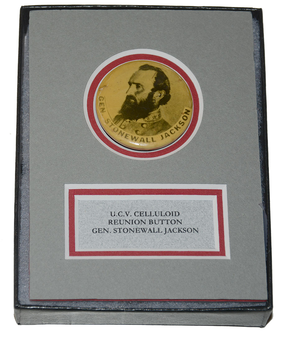 UCV CELLULOID PINBACK – STONEWALL JACKSON