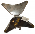 ENSIGN HAZELTINE'S REGULATION COCKED HAT - HE DROWNED AT THE SINKING OF THE HOUSATONIC CAUSED BY THE SUBMARINE CSS HUNLEY
